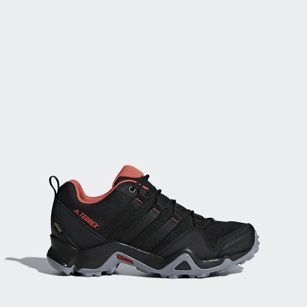 Adidas Terrex Ax2r Gtx - ορειβατικα παπουτσια γυναικεια - Μαυρα/Μαυρα/Βαθυ Κοκκινα,Μέγεθος: EU 36 –